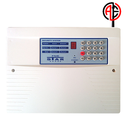 پنل دزدگیر اماکن فایواستار GSA-206 - آلارم الکترونیک